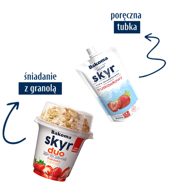 Jogurty Bakoma Skyr